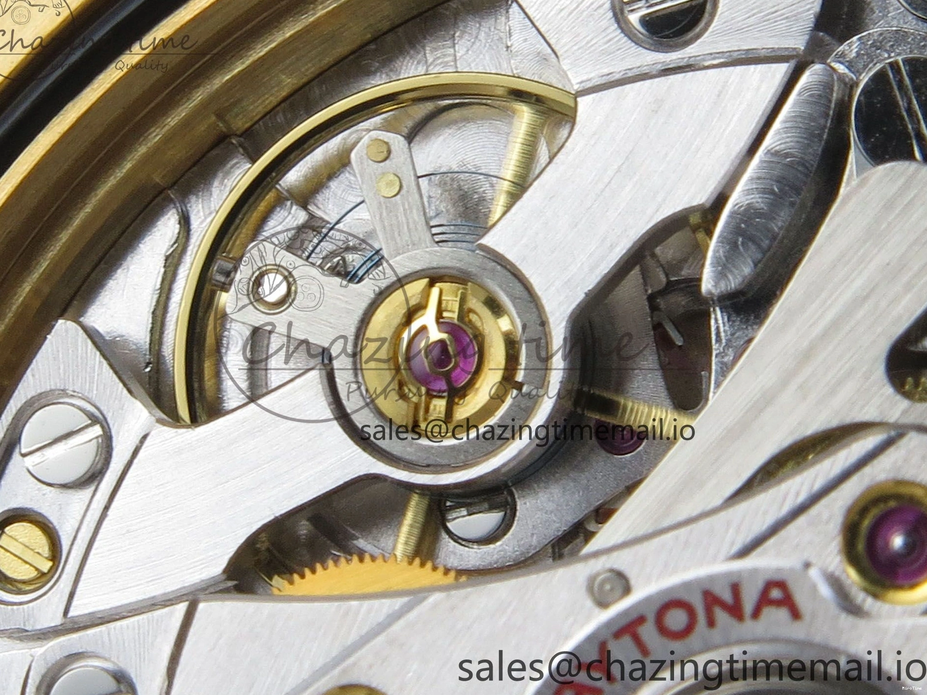 MiroTime 0524 Daytona 126518 VSF 1:1 Best Edition YG Black Dial on Oysterflex Strap VS4131 V2 (Weighted) Refined 329